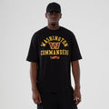 Washington Commanders NFL International Series Games 2025 Black Oversized T-Shirt-klyvox