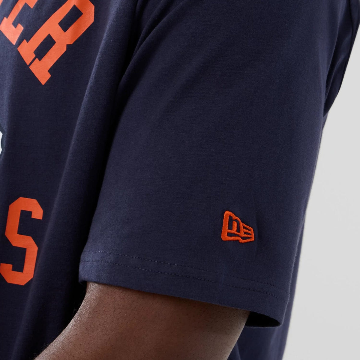 Denver Broncos NFL International Series Games 2025 Navy Oversized T-Shirt-klyvox