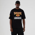 Washington Commanders NFL International Series Games 2025 Black Oversized T-Shirt-klyvox