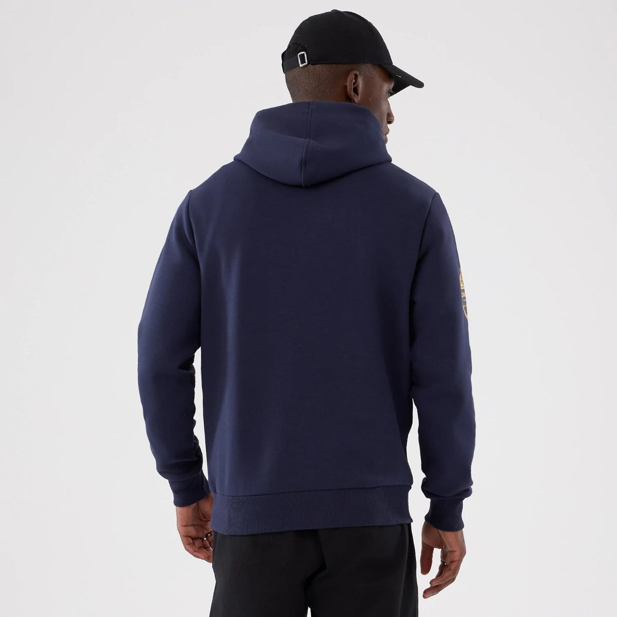 LA Rams NFL International Series Games 2025 Navy Pullover Hoodie-klyvox