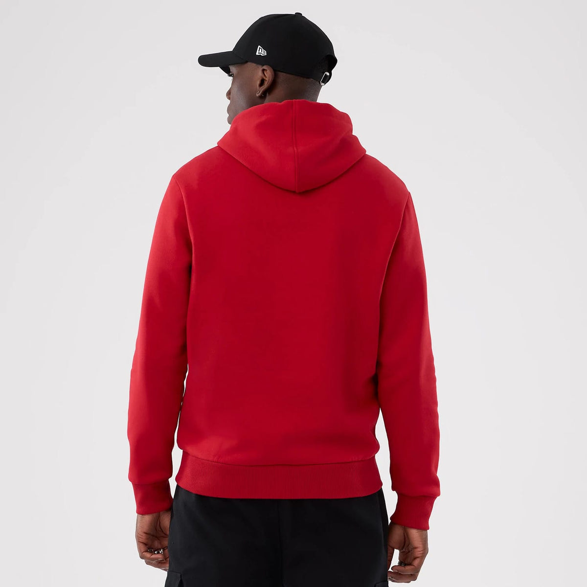 Atlanta Falcons NFL International Series Games 2025 Red Pullover Hoodie-klyvox