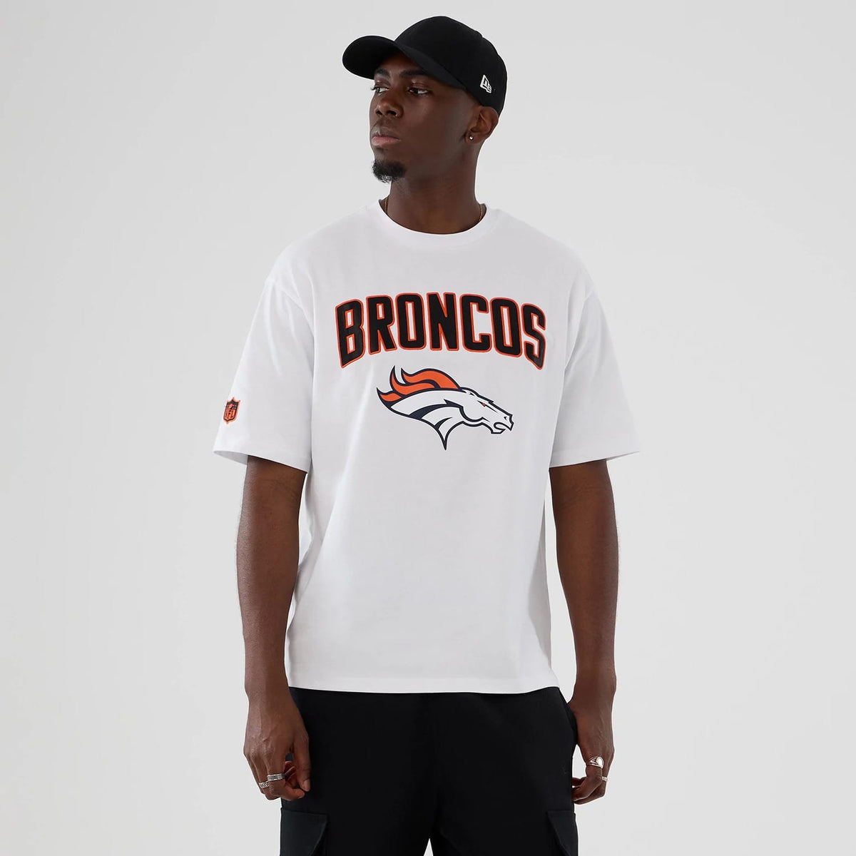 Denver Broncos NFL International Series Games 2025 White Premium T-Shirt-klyvox