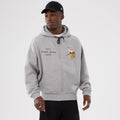 Minnesota Vikings NFL International Series Games 2025 Grey Premium Pullover Hoodie-klyvox