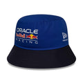 Red Bull Racing Youth Essential Dark Blue Bucket Hat-klyvox