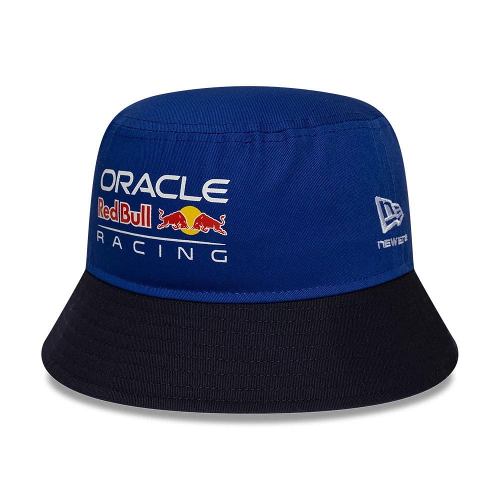 Red Bull Racing Youth Essential Dark Blue Bucket Hat-klyvox