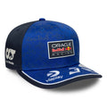 Red Bull Racing Youth Max Verstappen Dark Blue 9SEVENTY Stretch Snap Adjustable Cap-klyvox