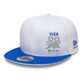 Visa Cash App Racing Bulls Essential White 9FIFTY Snapback Adjustable Cap-klyvox