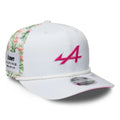 Alpine Racing Miami Race Special White 9SEVENTY Stretch Snap Adjustable Cap-klyvox