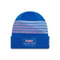 Alpine Racing Pierre Gasly Blue Cuff Knit Beanie Hat-klyvox