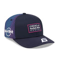 Red Bull Racing Miami Race Special Isack Hadjar Navy 9SEVENTY Stretch Snap Adjustable Cap-klyvox