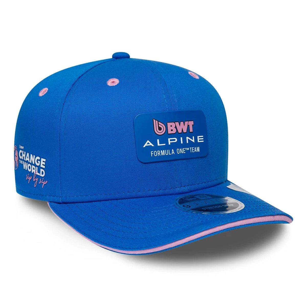 Alpine Racing Team Blue 9SEVENTY Stretch Snap Adjustable Cap-klyvox
