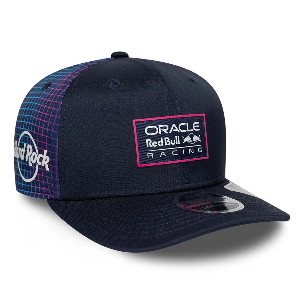Red Bull Racing Miami Race Special Navy 9SEVENTY Stretch Snap Adjustable Cap-klyvox