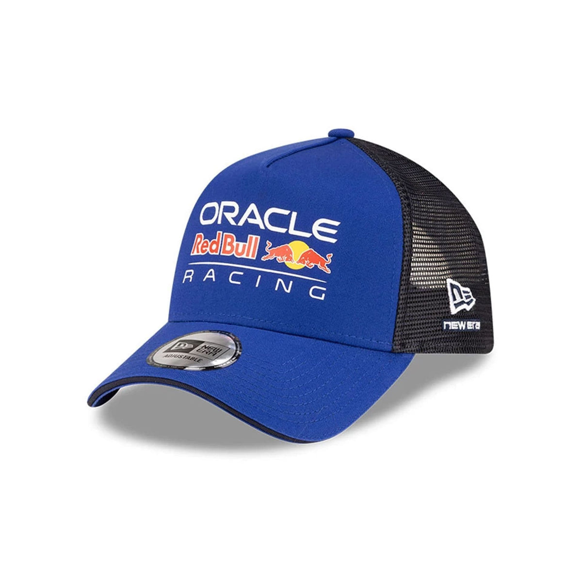 Red Bull Racing Essential Dark Blue 9FORTY A-Frame Trucker Adjustable Cap-klyvox