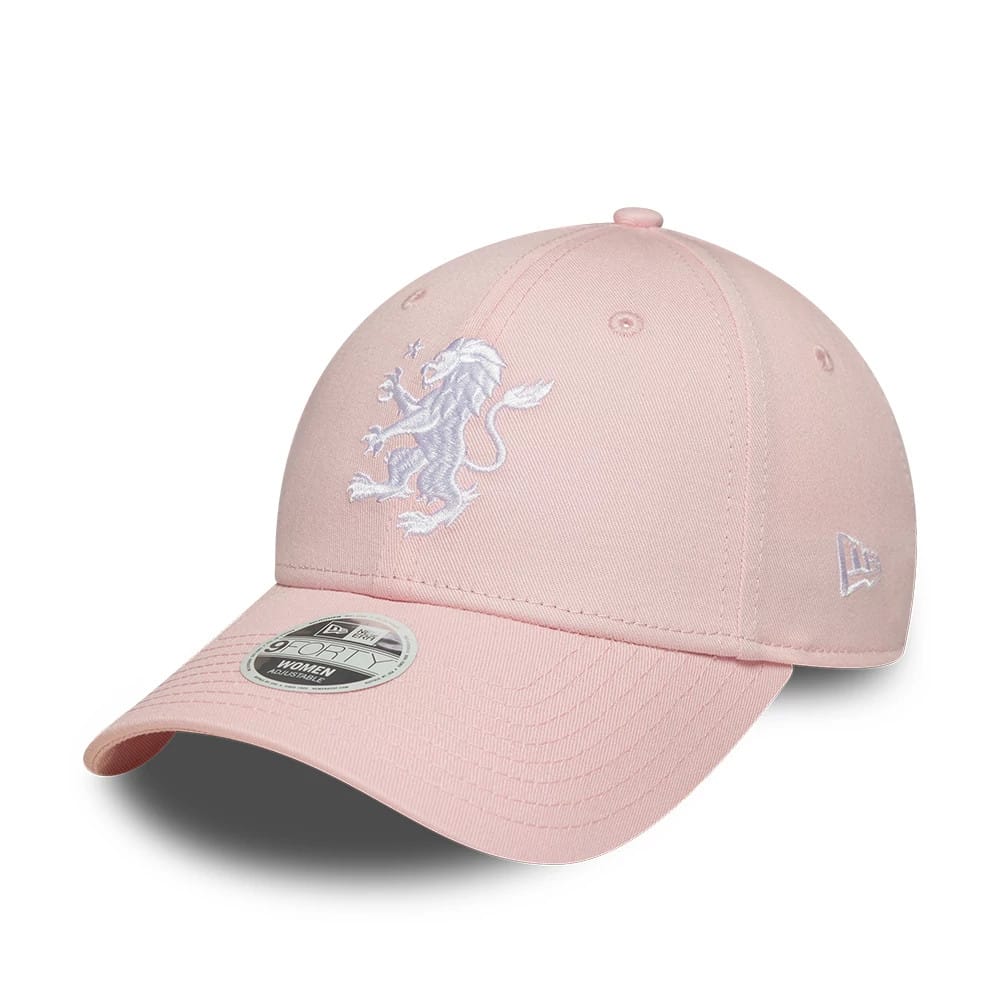 Aston Villa FC Womens Pastel Pink 9FORTY Cap-klyvox