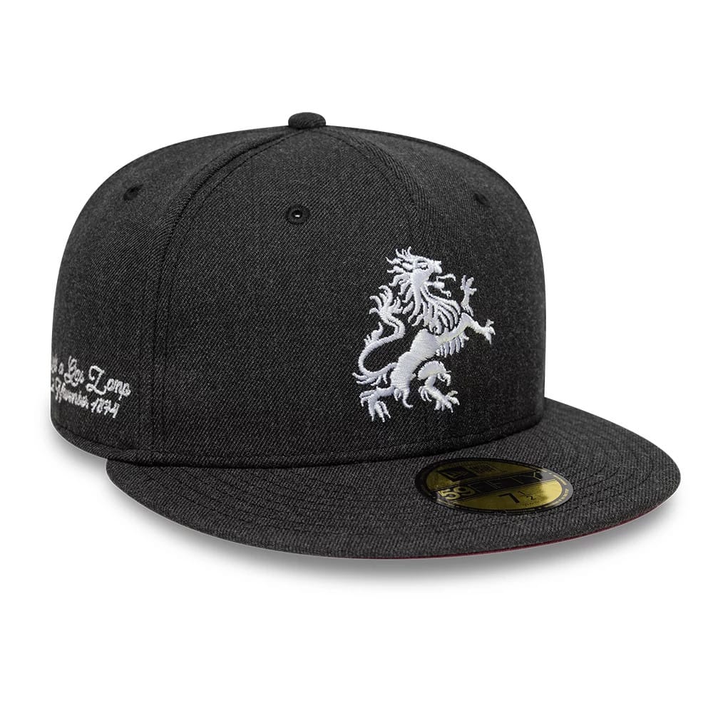 Aston Villa FC Gas Lamp Black 59FIFTY Fitted Cap-klyvox