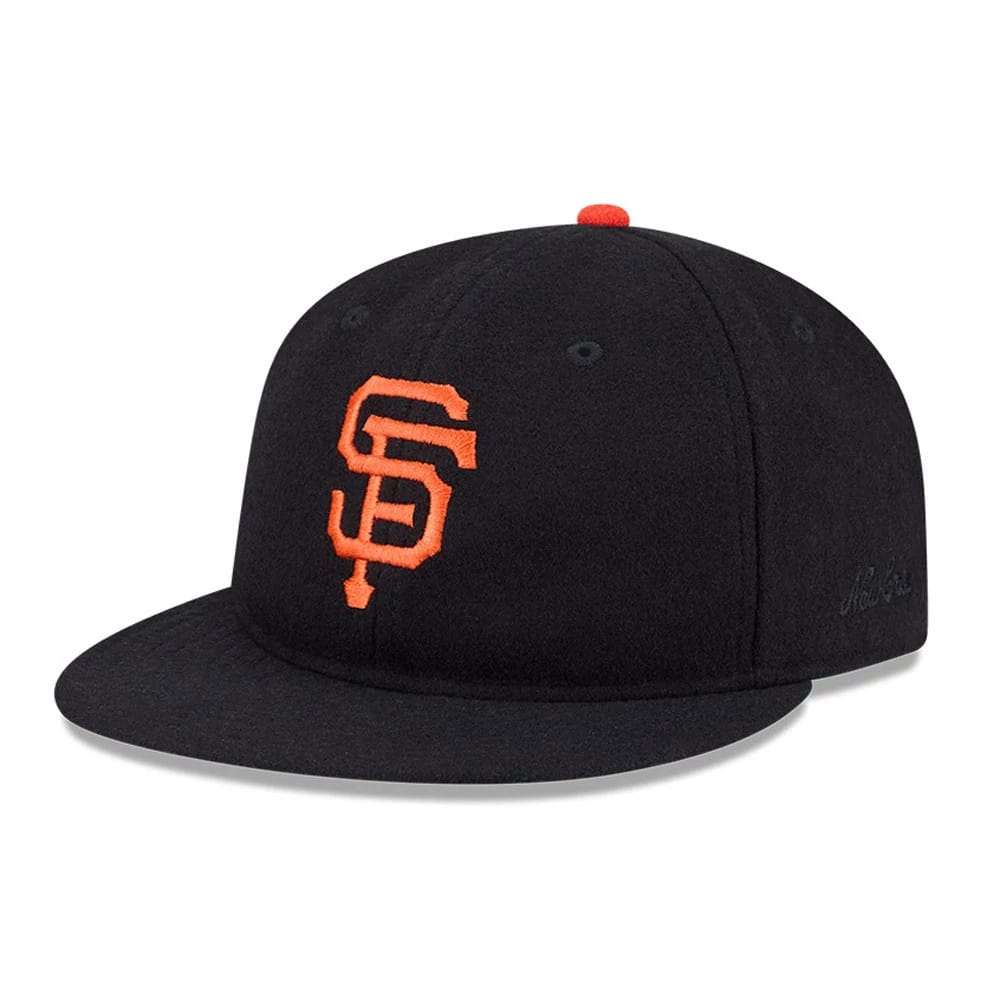 San Francisco Giants FOG X MLB Black Retro Crown 59FIFTY Fitted Cap-klyvox