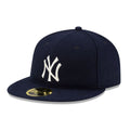 New York Yankees FOG X MLB Navy Retro Crown 59FIFTY Fitted Cap-klyvox