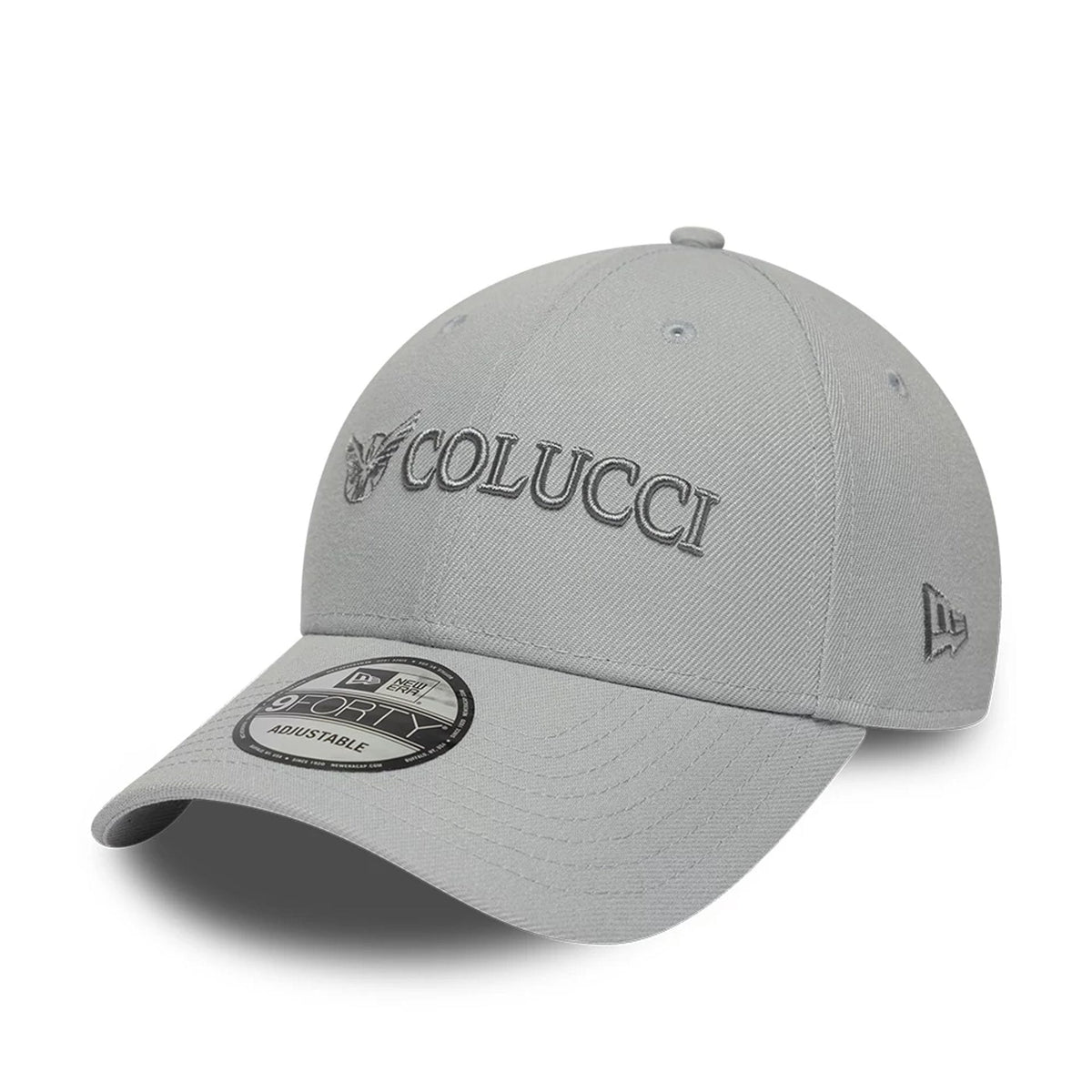 Colucci X New Era Grey 9FORTY Adjustable Cap-klyvox