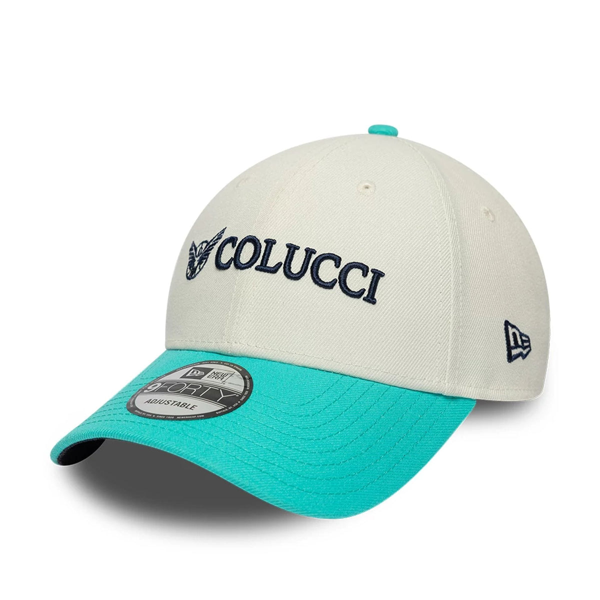 Colucci X New Era White 9FORTY Adjustable Cap-klyvox