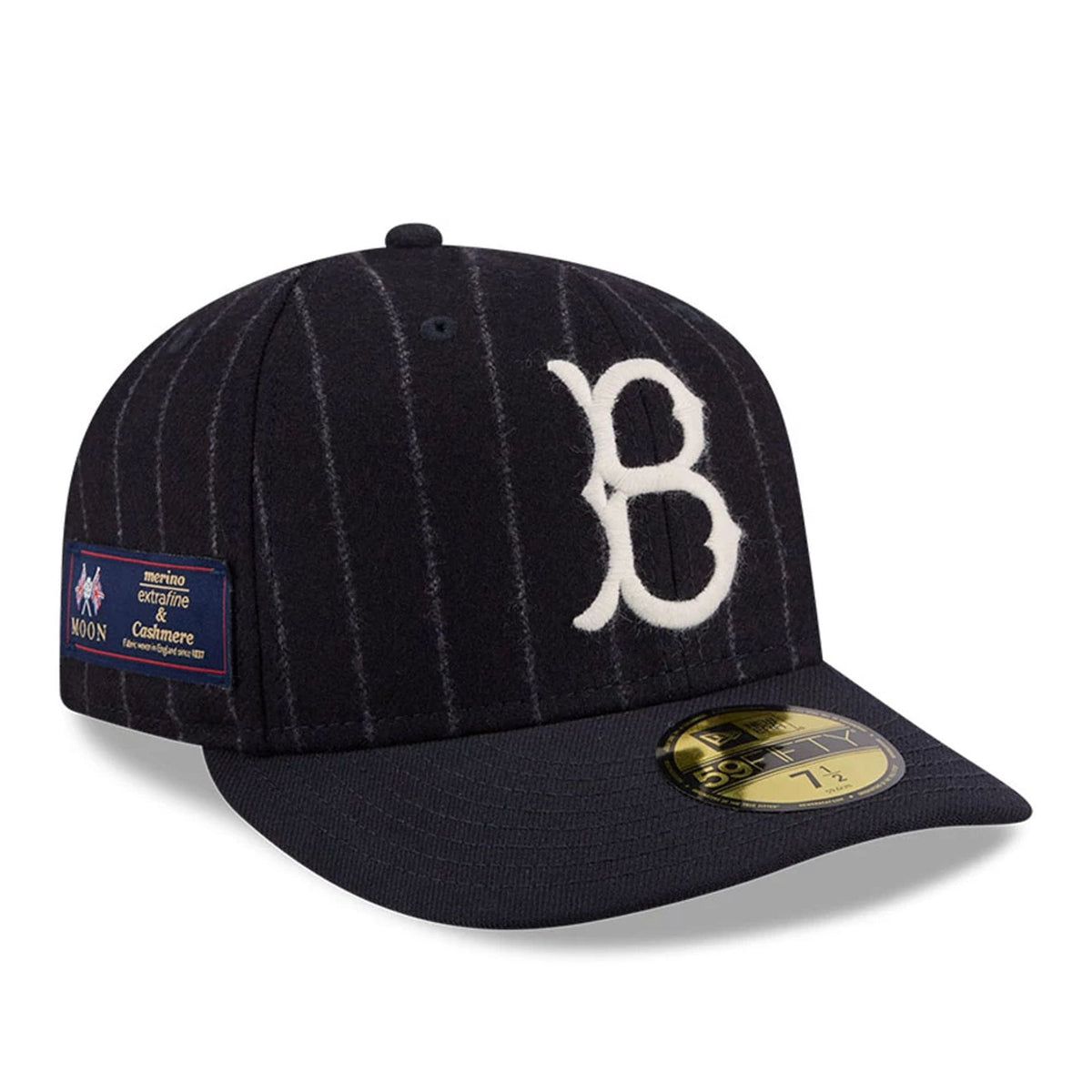 Brooklyn Dodgers MLB X Moon Navy 59FIFTY Fitted Cap-klyvox