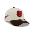 Baltimore Orioles MLB City Script Cream 9FORTY A-Frame Adjustable Cap-klyvox