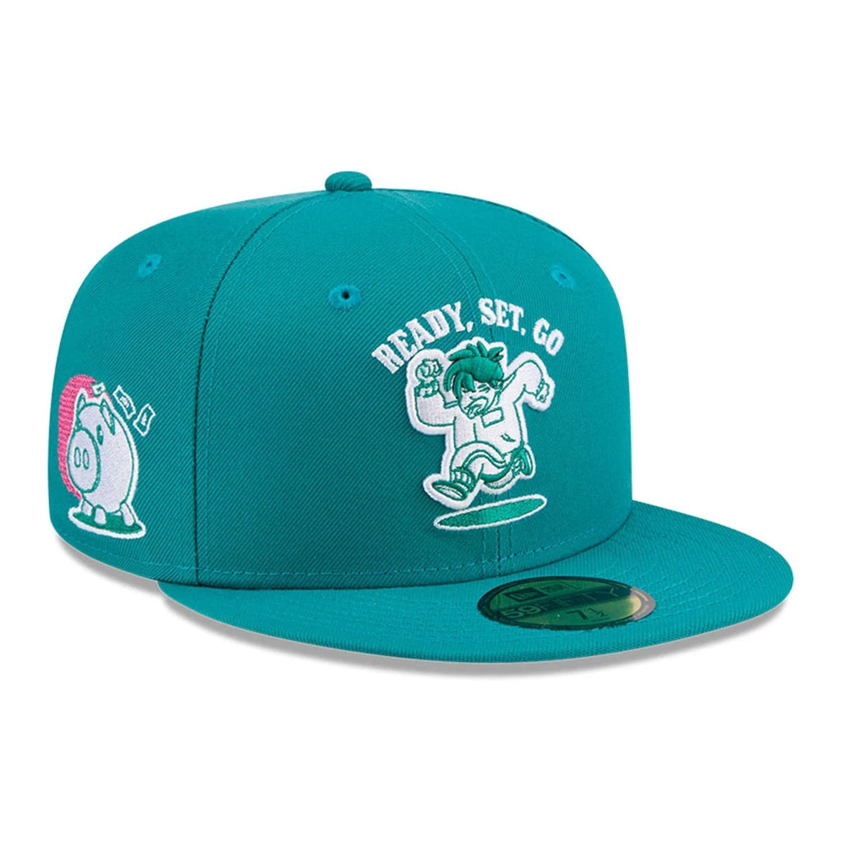 Netflix Squid Game Green 59FIFTY Fitted Cap-klyvox