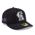 LA Angels MLB X Moon Navy 59FIFTY Fitted Cap-klyvox