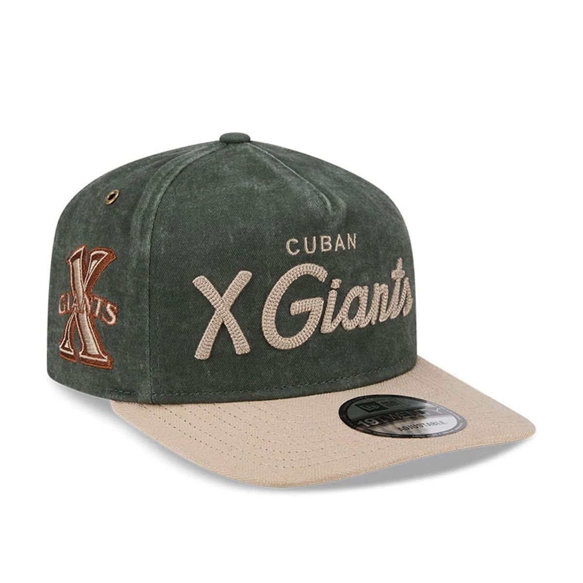Cuban X Giants MLB Negro League Dark Green 19TWENTY Adjustable Cap-klyvox
