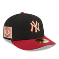 New York Yankees MLB Team Cards Black 59FIFTY Fitted Cap-klyvox