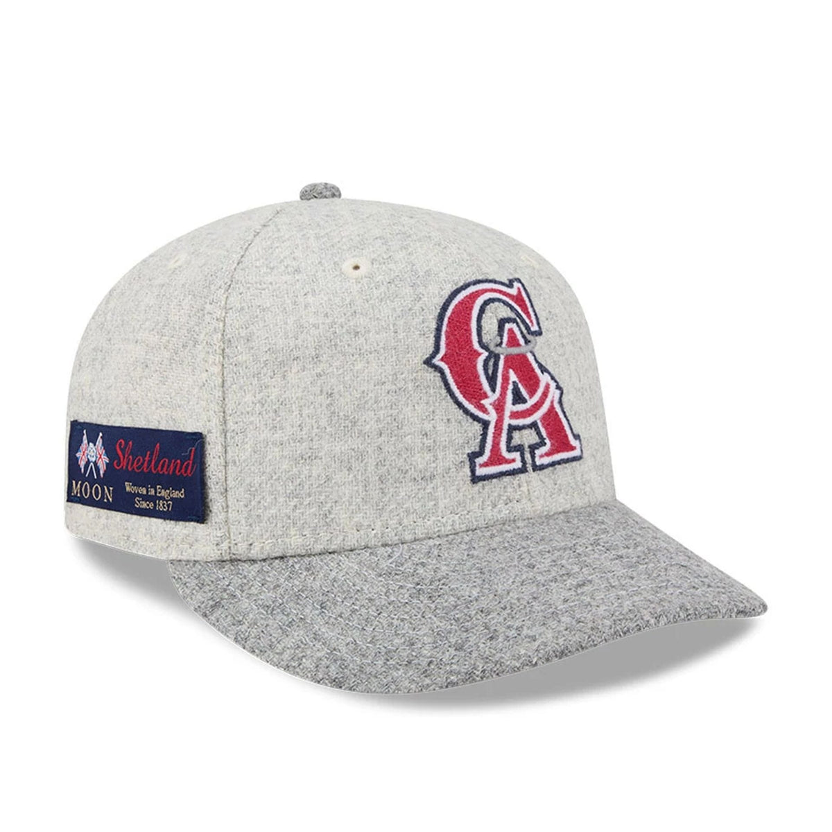 LA Angels MLB X Moon Light Beige 59FIFTY Fitted Cap-klyvox