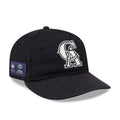 LA Angels MLB X Moon Navy Retro Crown 9FIFTY Adjustable Cap-klyvox