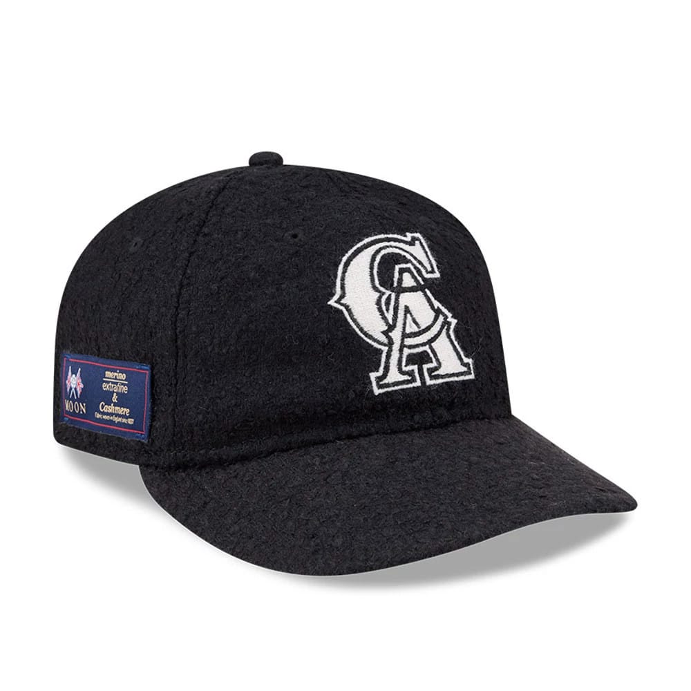 LA Angels MLB X Moon Navy Retro Crown 9FIFTY Adjustable Cap-klyvox
