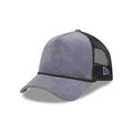 New Era Wide Cord Dark Blue 9FORTY A-Frame Trucker Adjustable Cap-klyvox