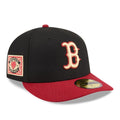 Boston Red Sox MLB Team Cards Black 59FIFTY Fitted Cap-klyvox