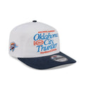 Oklahoma City Thunder NBA Conference White 19TWENTY Adjustable Cap-klyvox