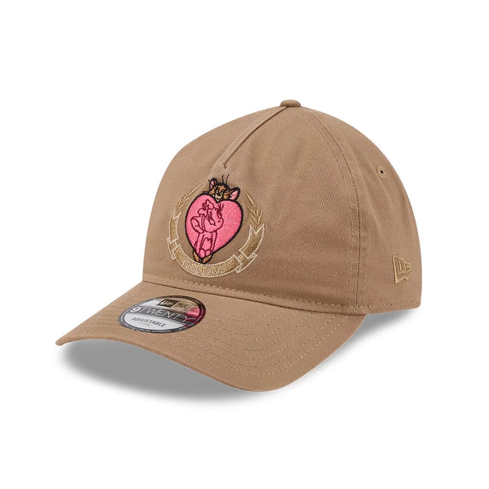 Tom & Jerry True Love Beige 9TWENTY A-Frame Adjustable Cap-klyvox