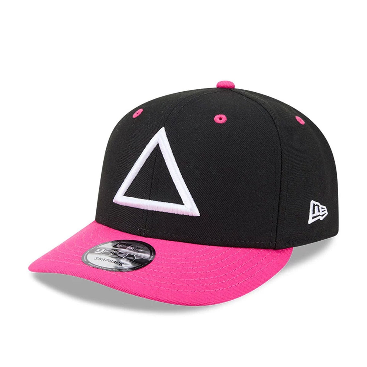 Netflix Squid Game Armed Guard Black 9FIFTY Snapback Adjustable Cap-klyvox
