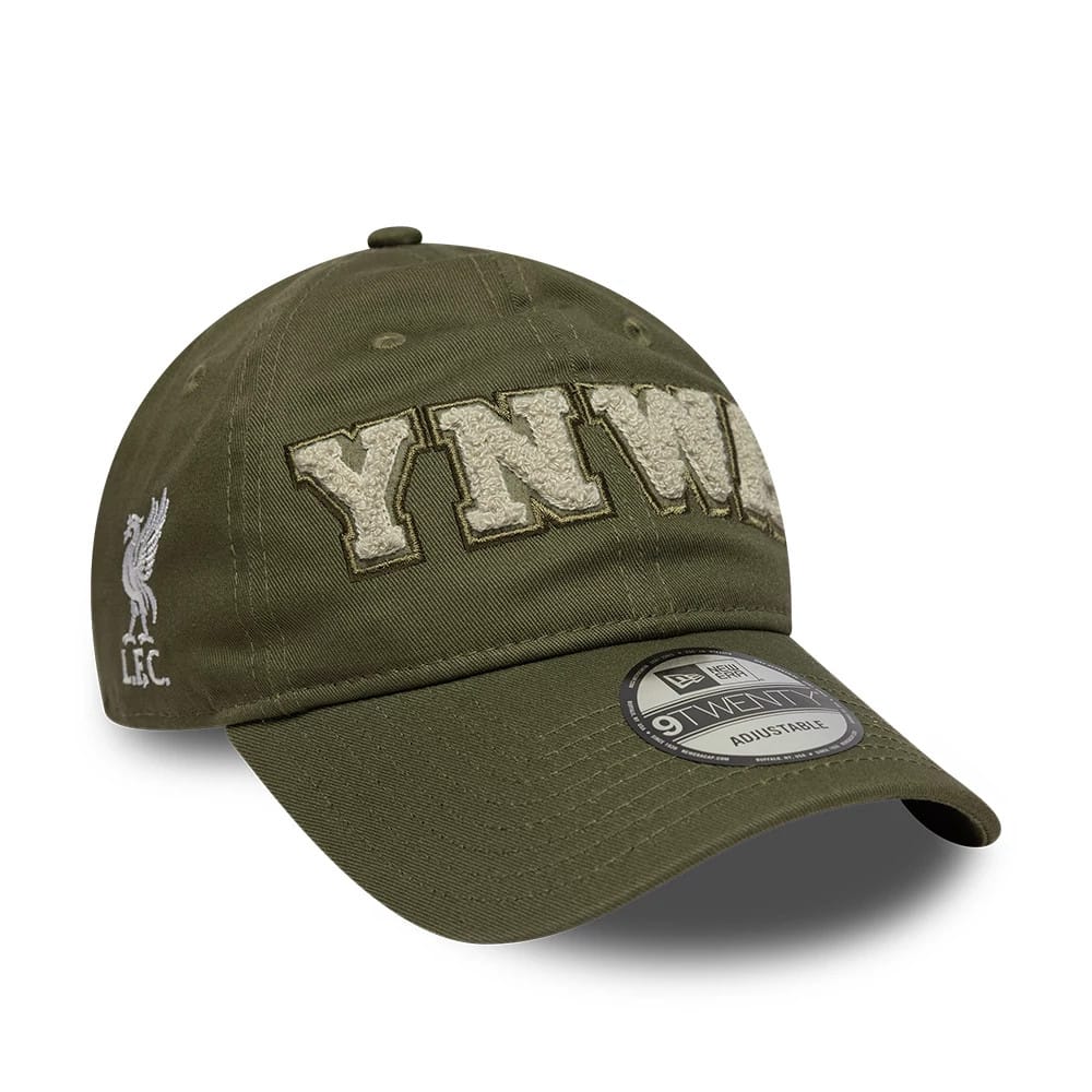 Liverpool FC Boucle Green 9TWENTY Adjustable Cap-klyvox