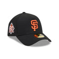 San Francisco Giants MLB Team Side Black 59FORTY A-Frame Fitted Cap-klyvox
