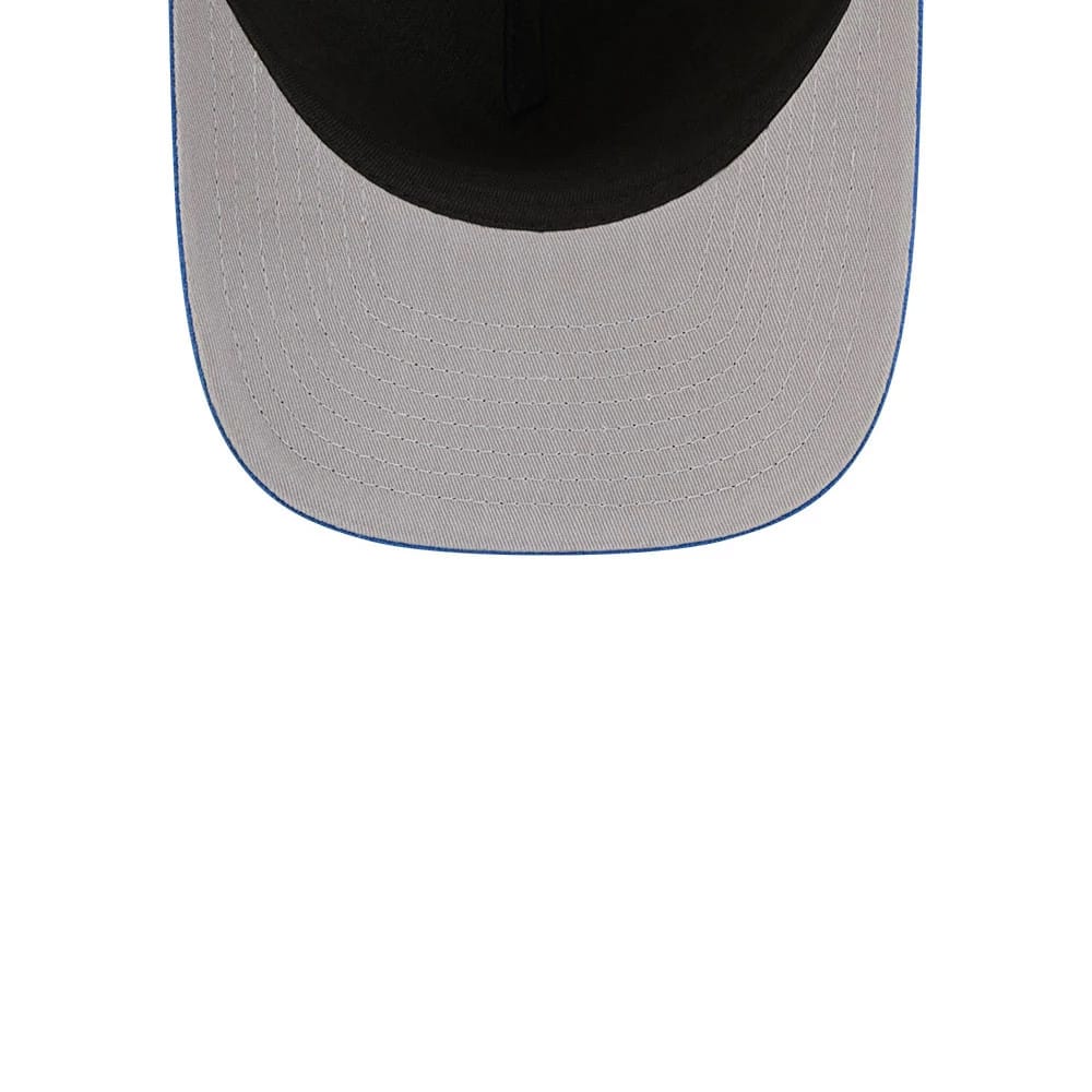 New York Mets MLB Grained Blue 9FIFTY A-Frame Snapback Adjustable Cap-klyvox