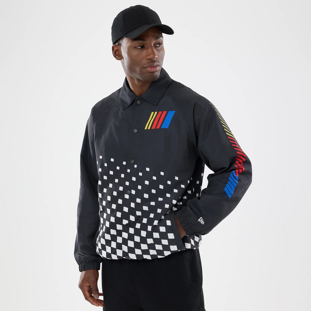 Nascar Logo Black Jacket-klyvox