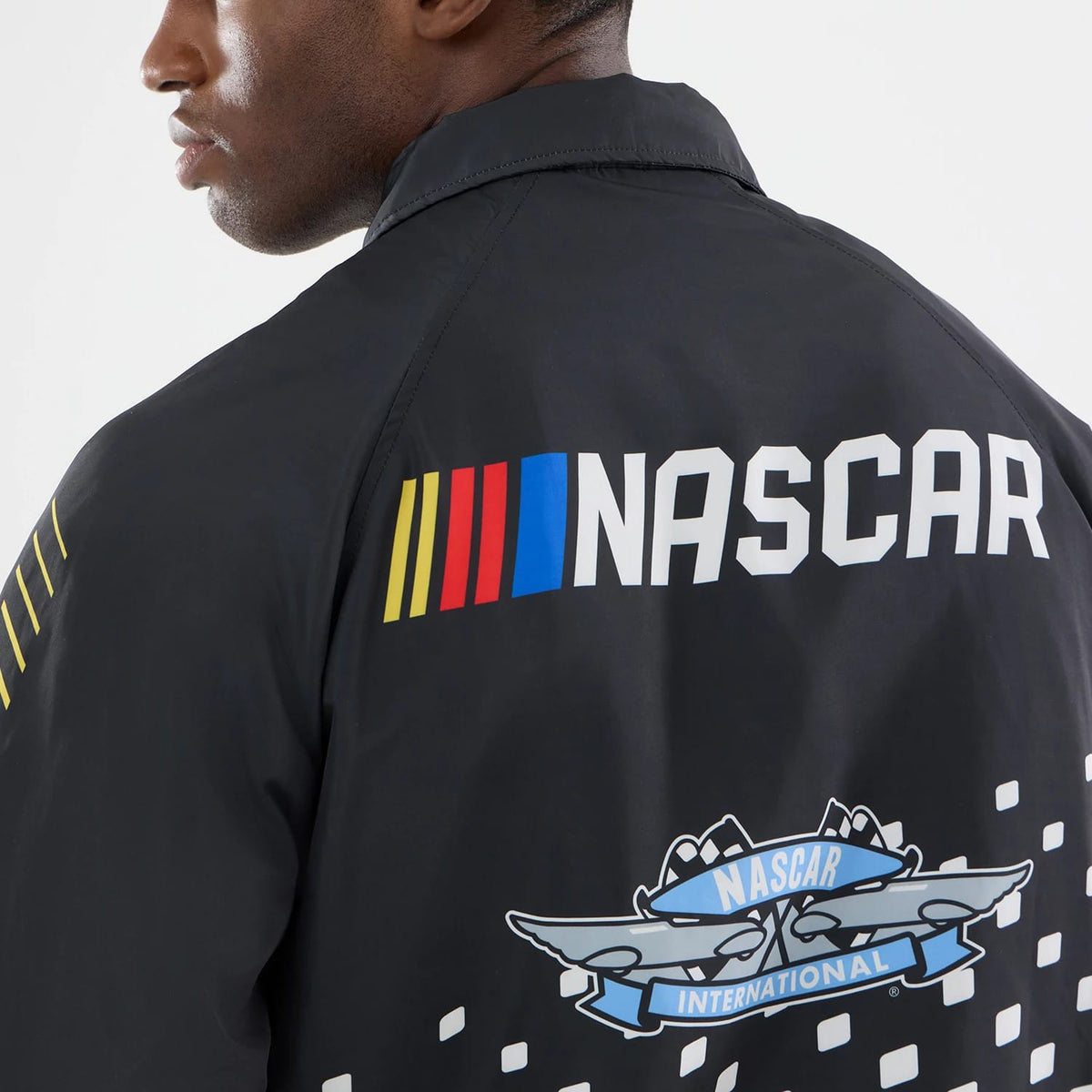 Nascar Logo Black Jacket-klyvox