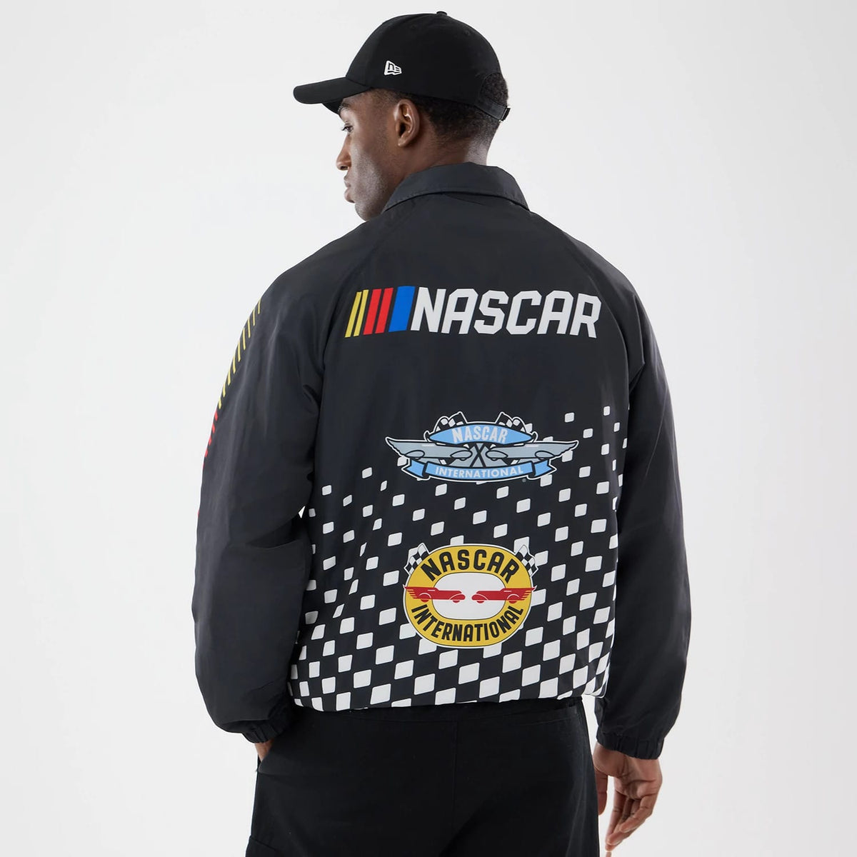 Nascar Logo Black Jacket-klyvox