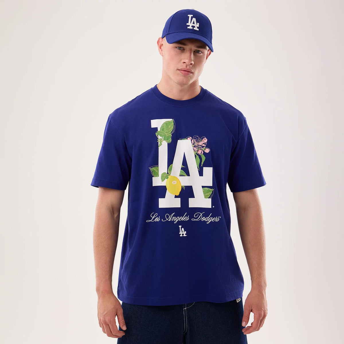 LA Dodgers MLB Life Graphic Dark Blue T-Shirt-klyvox