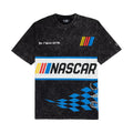Nascar Logo Washed Black T-Shirt-klyvox