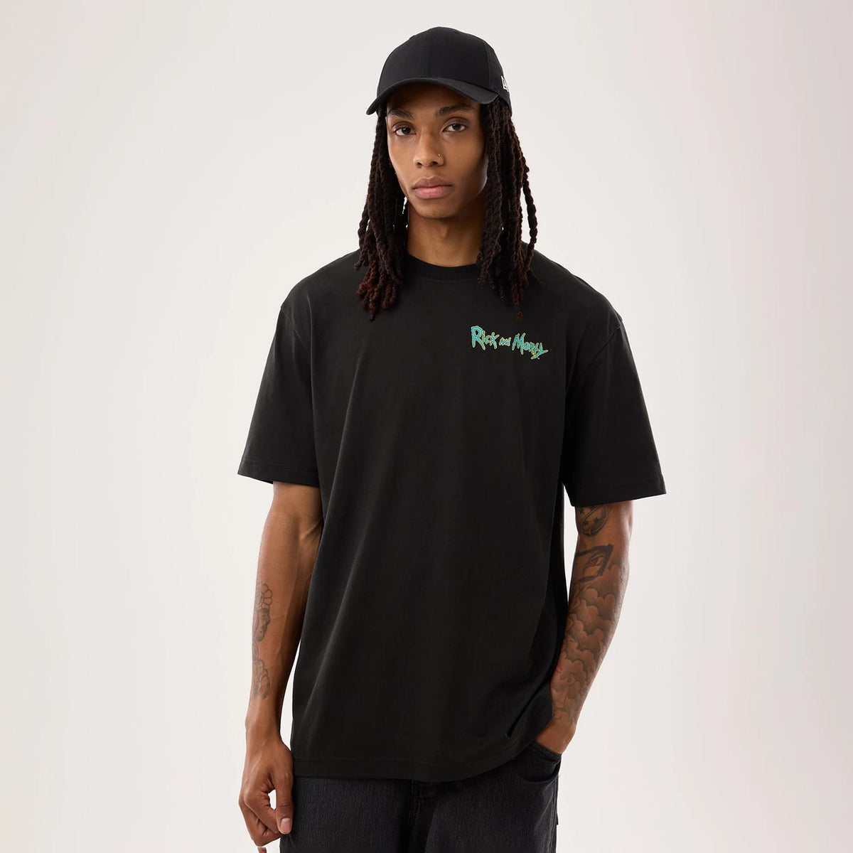 Rick And Morty Black T-Shirt-klyvox