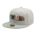 New Era DIY Note Light Beige 59FIFTY Fitted Cap-klyvox