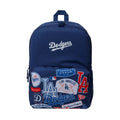 LA Dodgers MLB Dark Blue Stadium Backpack-klyvox