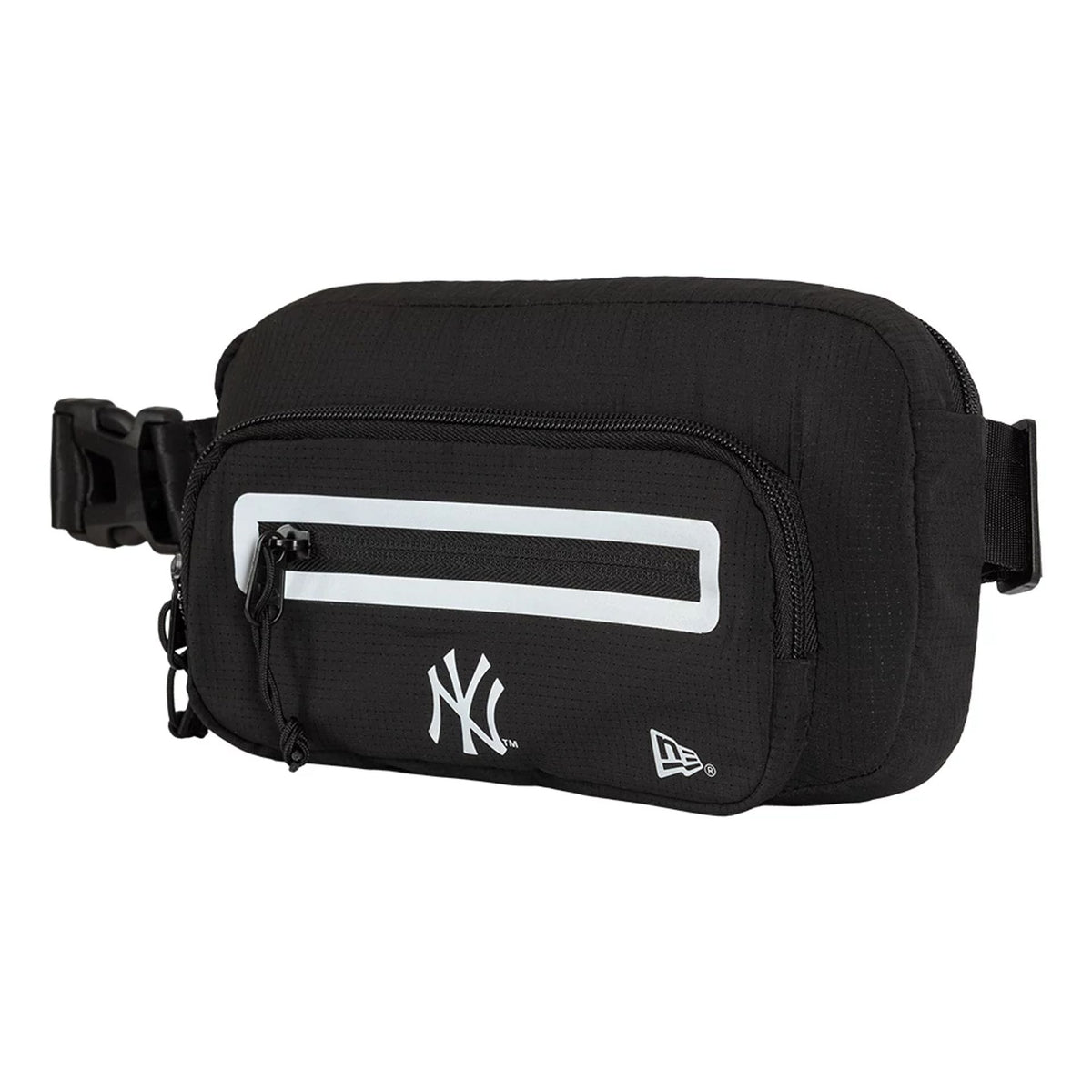 New York Yankees MLB Active Mesh Black Waist Bag-klyvox