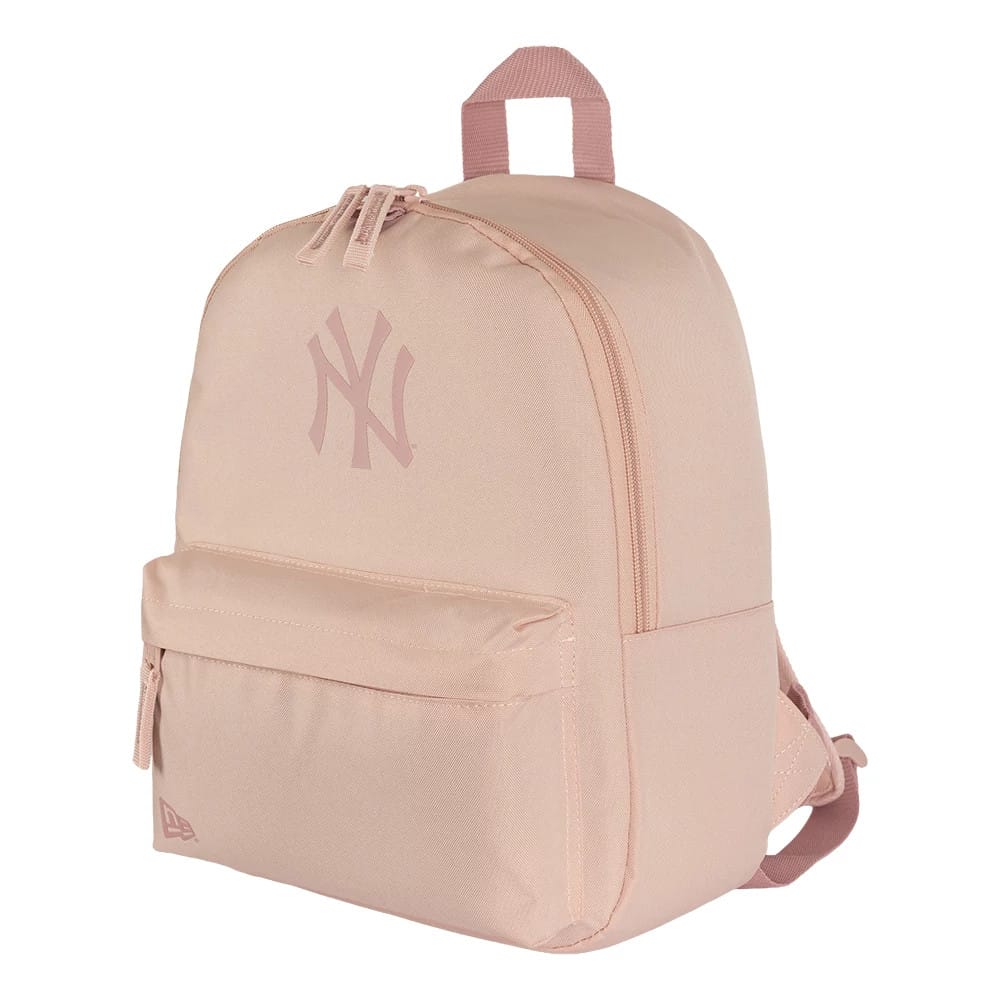 New York Yankees MLB Mini Backpack Pastel Pink Stadium Backpack-klyvox
